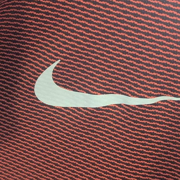 Nike Golf Dri-Fit Men's Orange Black Polo Shirt - Picture 4 of 8